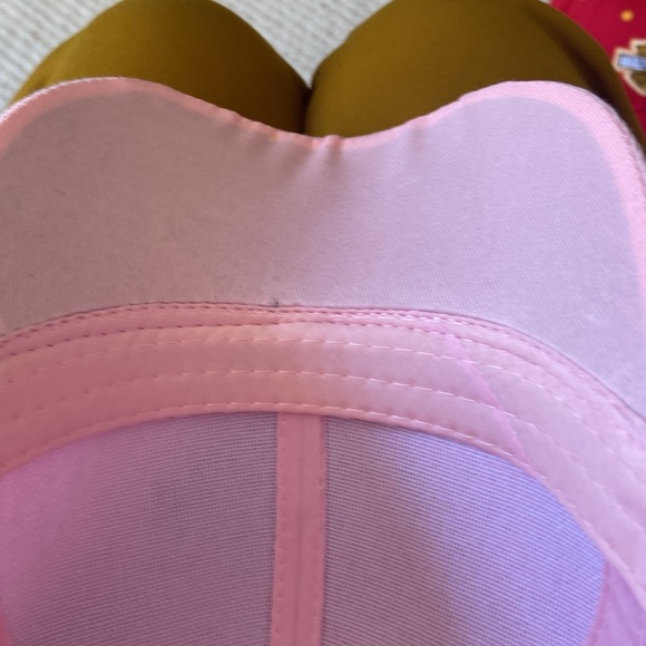 Harley Davidson Pink with Flames Logo Ballcap - Picture 3 of 5